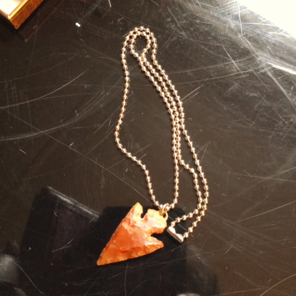 Arrowhead necklace